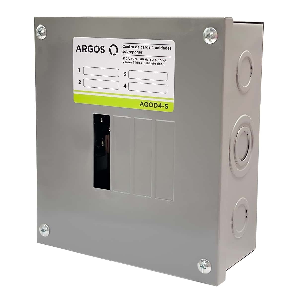 Centro de carga sobreponer AQOD2-S/AQOD4-S/AQOD8-S - ARGOS 2