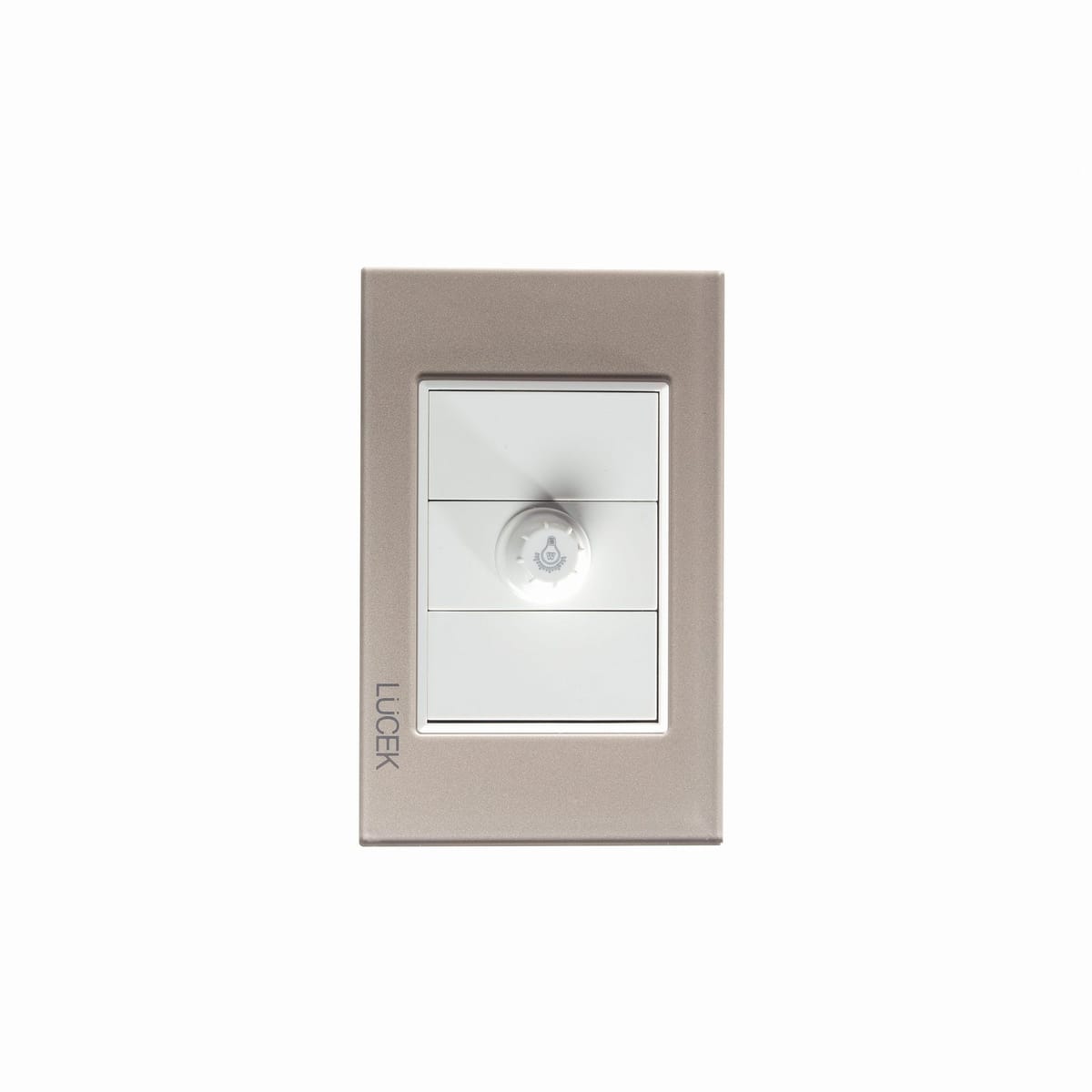 Placa cristal con dimmer BP04CDM-LUCEK