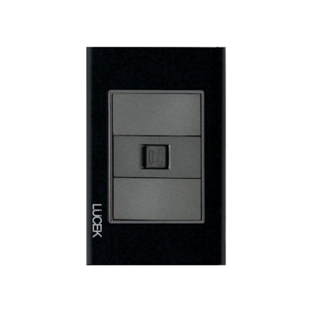 Placa cristal con toma teléfono BP17CNN - Lucek