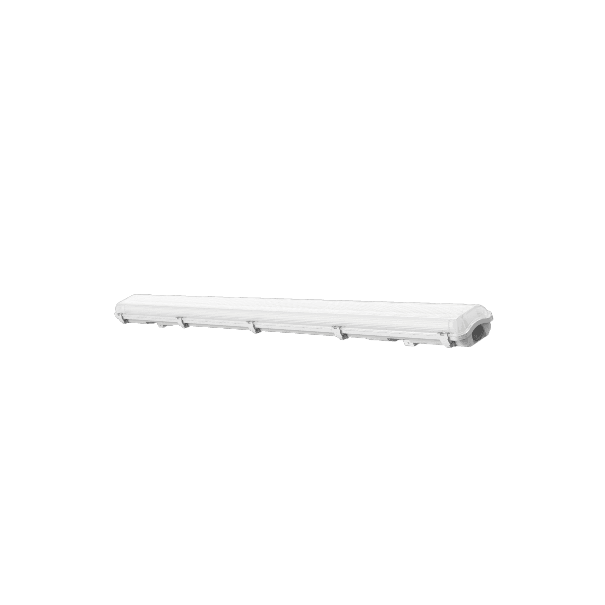LUMINARIO S/TUBO APV 2X18W T8 LED ABS + PC IP54 - MERCURY